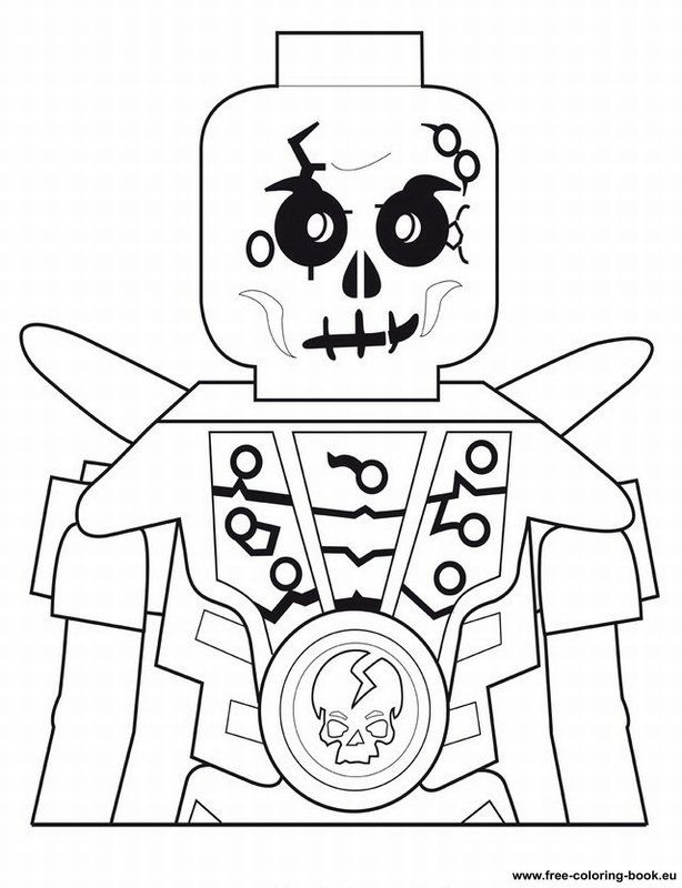 Lego Printables Coloring Sheets