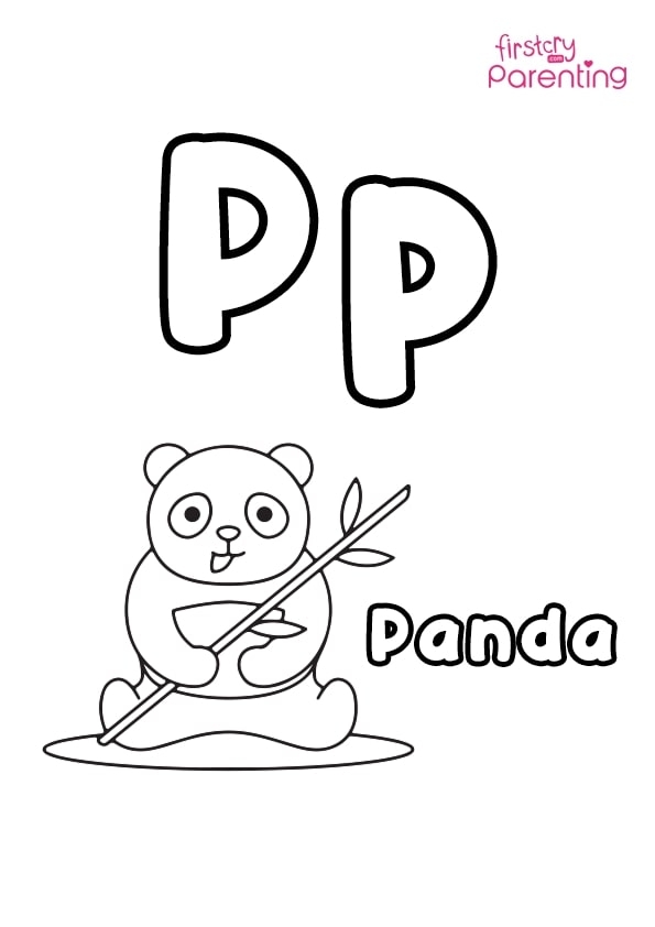Letter P Coloring Sheets Printable Infoupdate