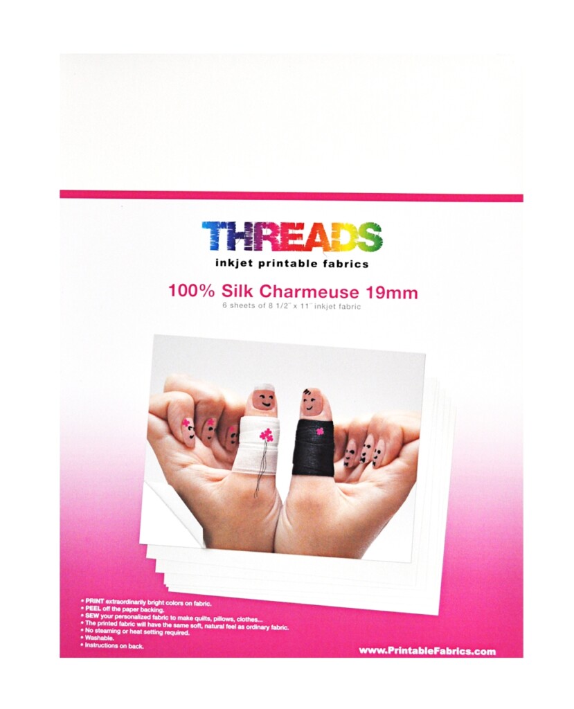 Matildas Own Inkjet Printable Fabric A4 5 Sheets 210x297mm Old 