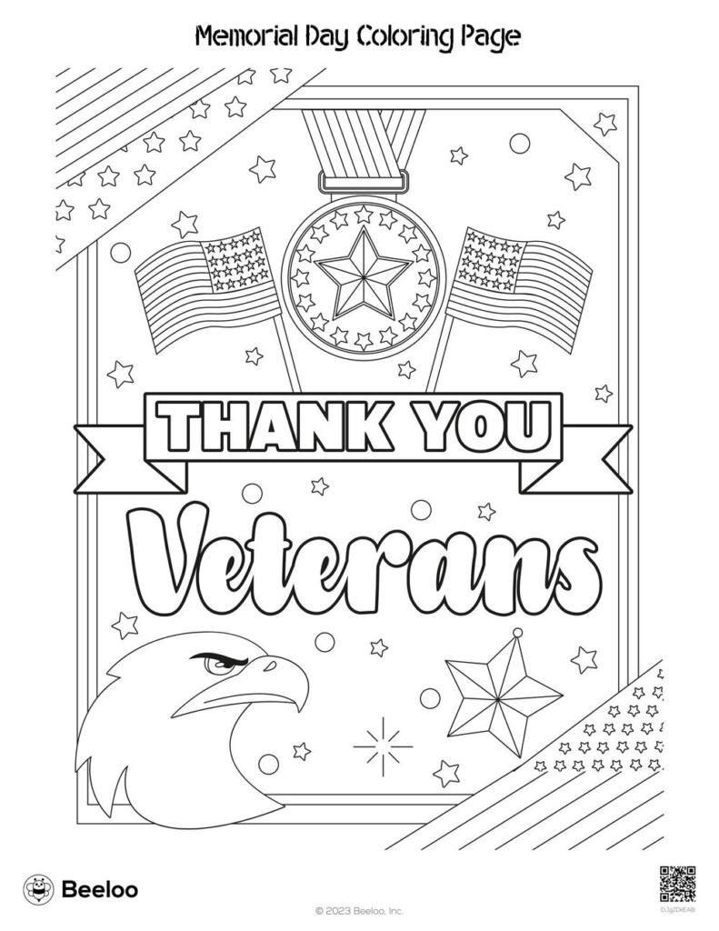 Memorial Day Coloring Page Beeloo Printable Crafts For Kids DJgZDkEAB 