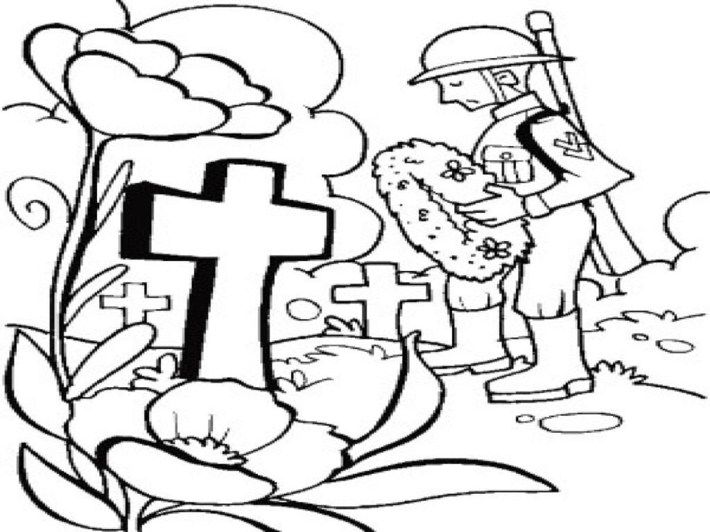 Memorial Day Coloring Pages Printable At GetDrawings Free Download