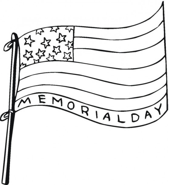 Memorial Day Coloring Worksheets Printable