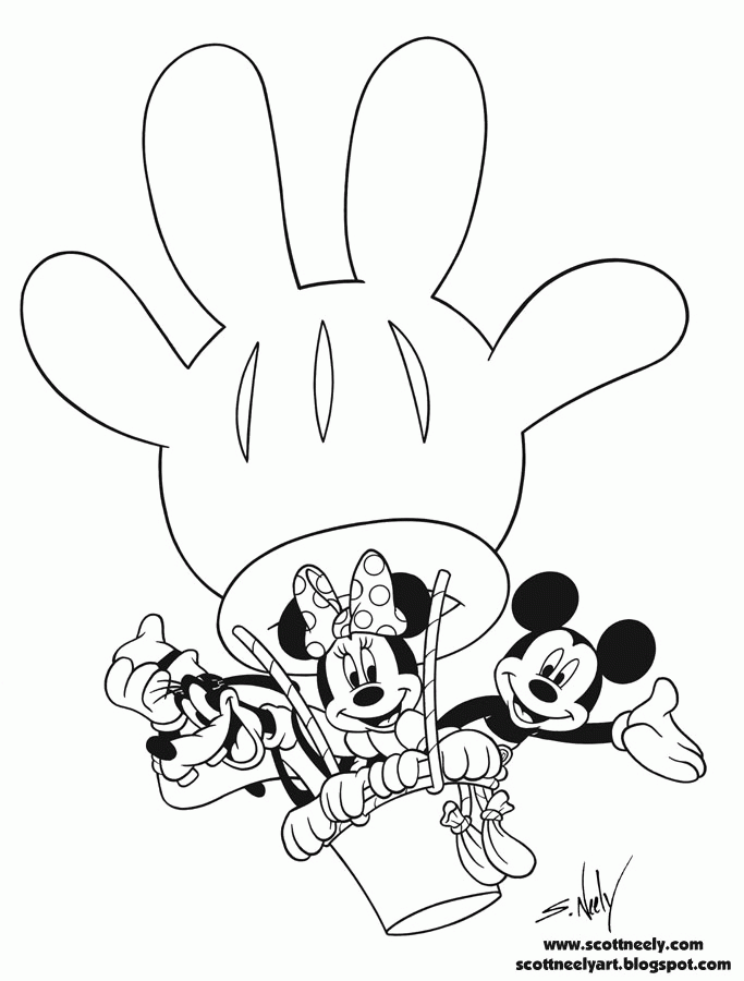 Mickey Mouse Clubhouse Coloring Pages Coloring Home