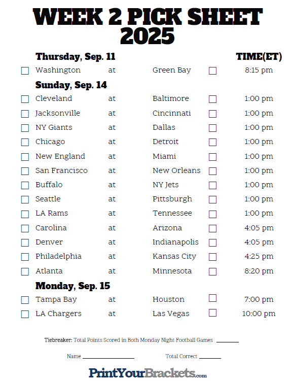 Nfl Weekly Pick Em Printable Printable Word Searches