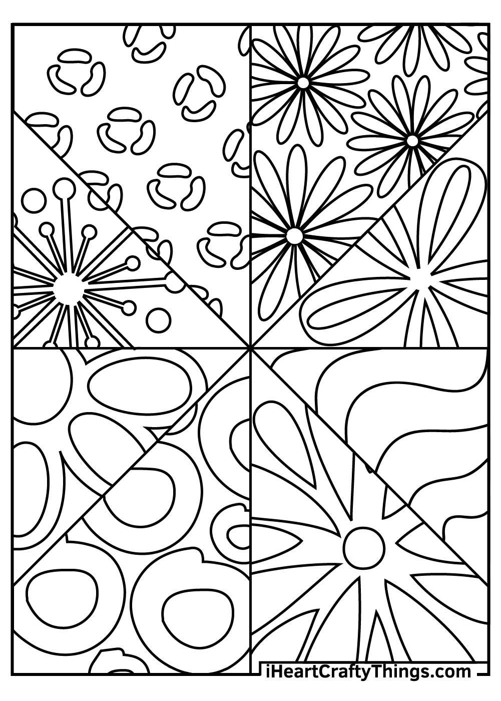 Ninety Nine Coloring Sheet Abstract Coloring Pages Printable Free