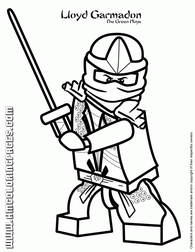 Ninja Printables Coloring Sheets