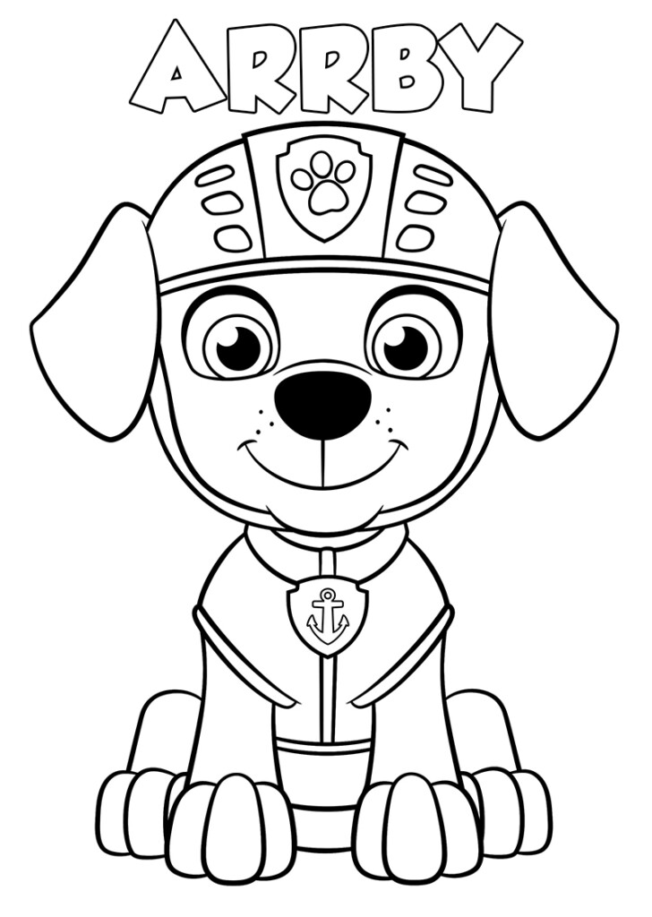 Paw Patrol Printable Coloring Sheets