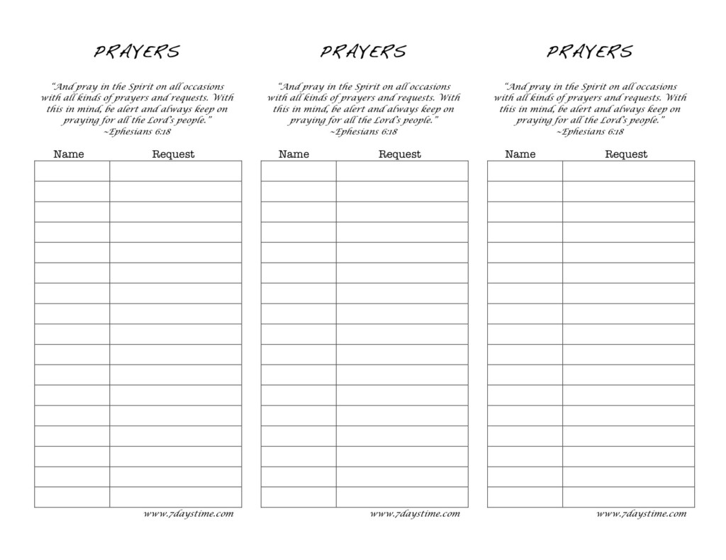 Prayer Card Template Elegant Printable Prayer Request Form Template 