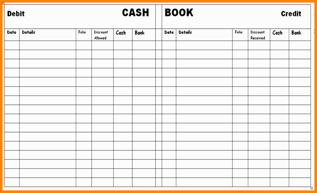 Printable Accounting Sheets