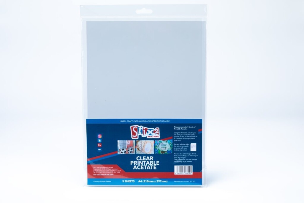 Printable Acetate Sheets
