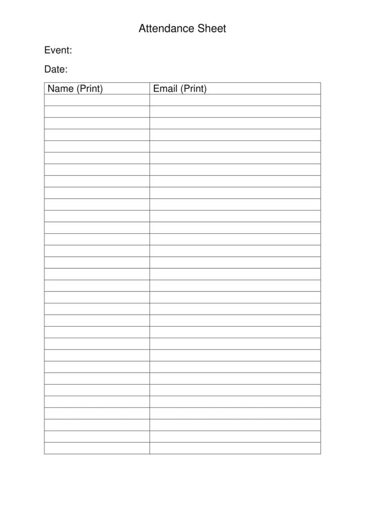 Printable Attendance Sheet Pdf Printable World Holida Vrogue co