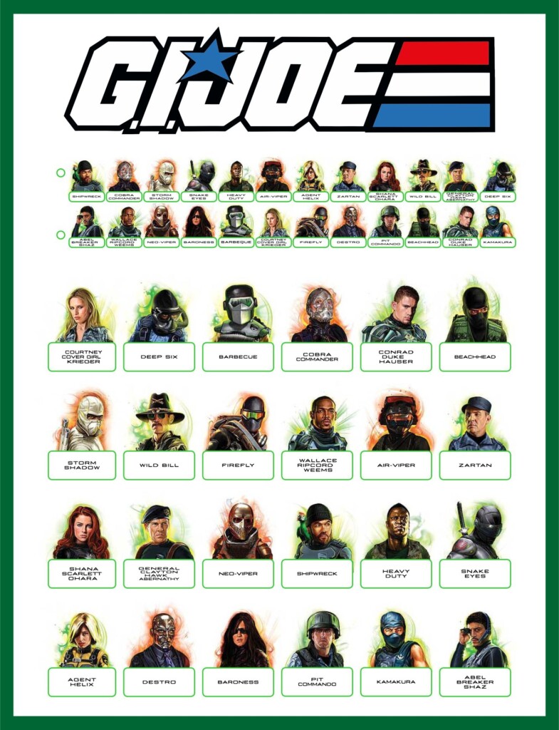 Printable Character Sheets