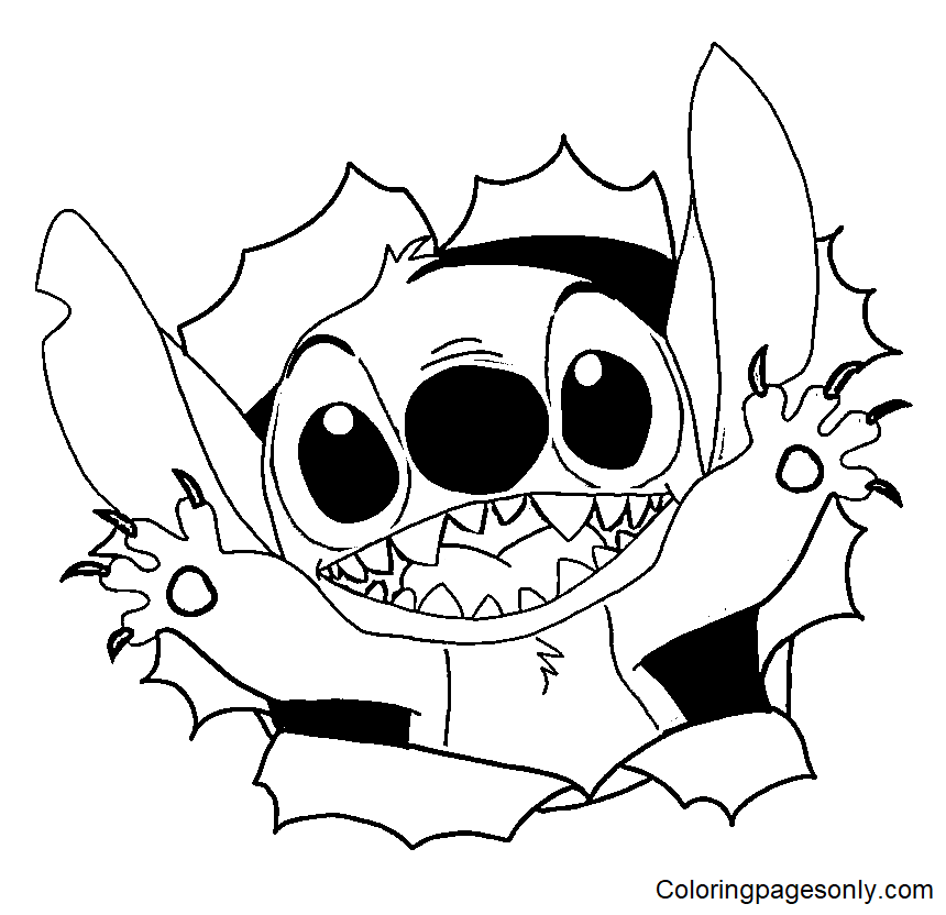 Printable Cute Stitch Coloring Pages Vrogue co
