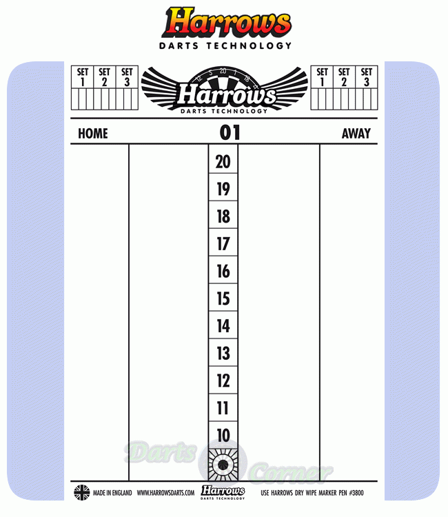 Printable Dart Board Score Sheet Printable New Year Banners