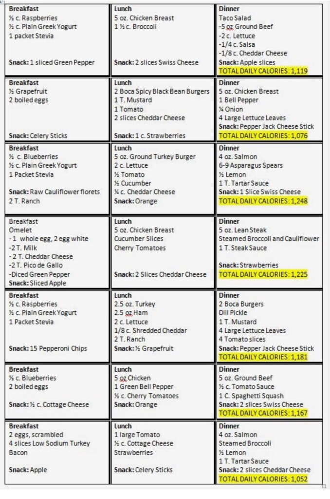 Printable Dr Now Diet Sheet Dev onallcylinders