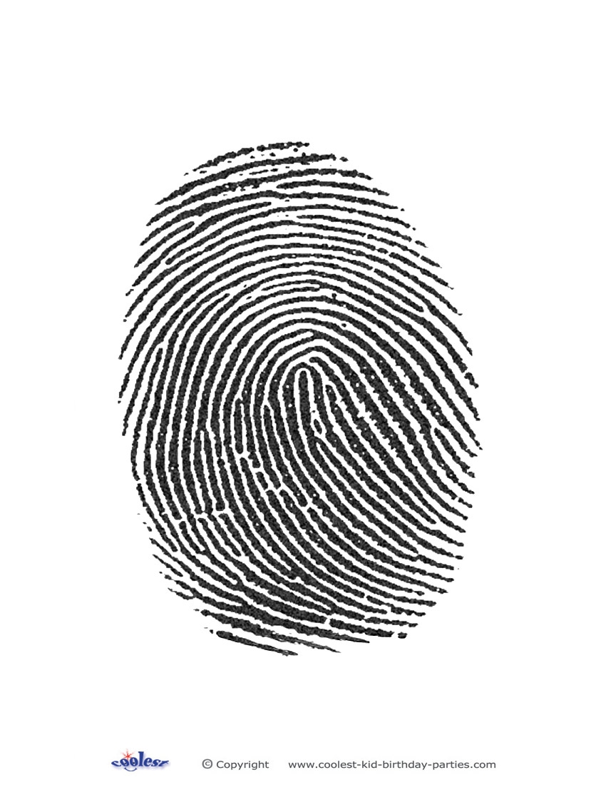 Printable Fingerprint Coolest Free Printables