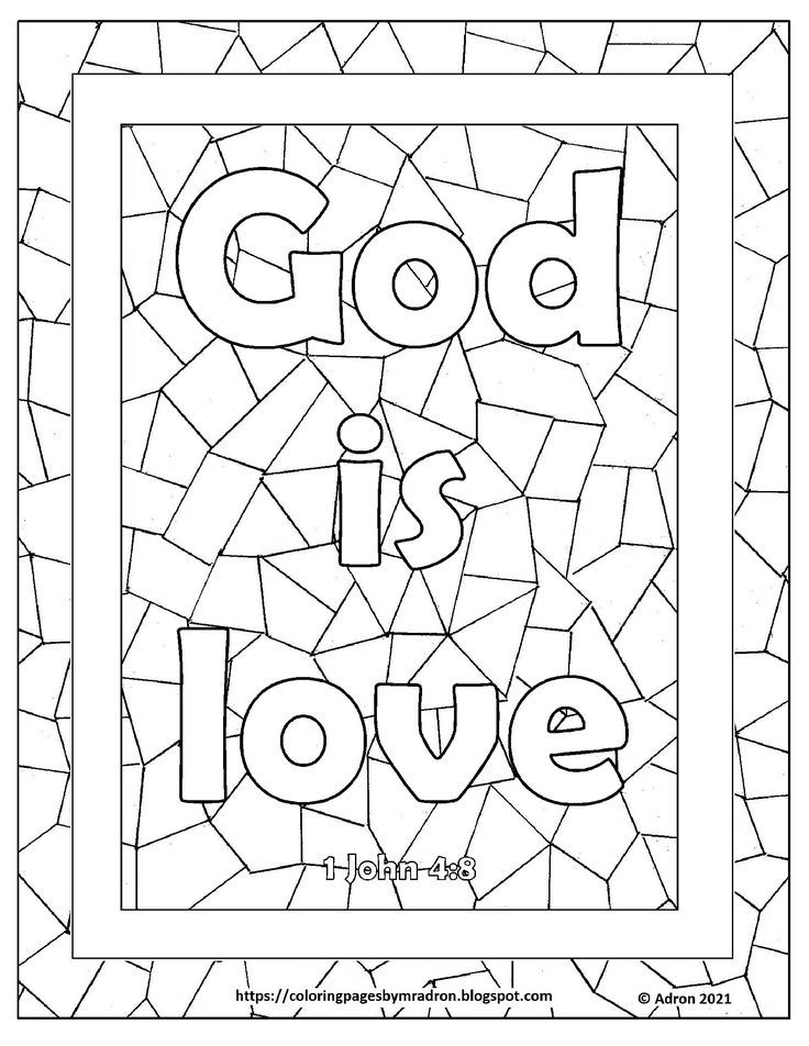 Printable God Is Love Activity Sheet Vrogue co