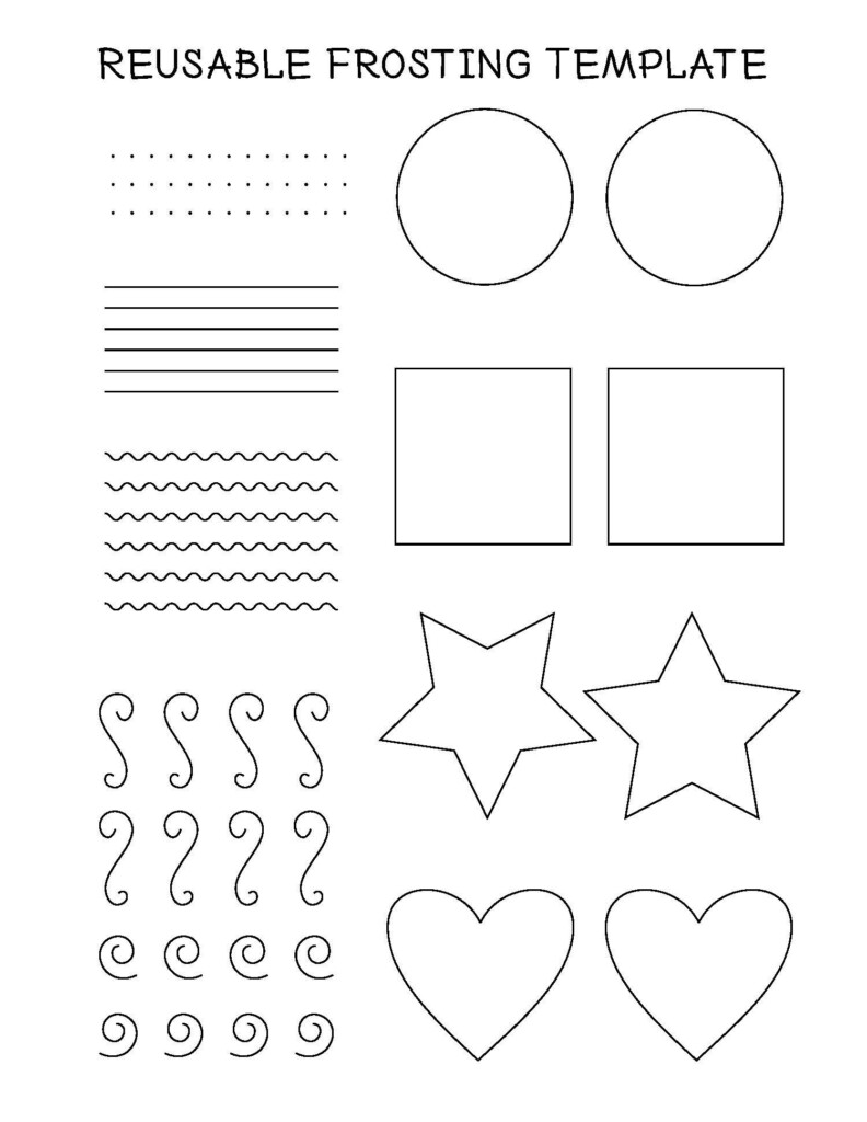 Printable Icing Sheets
