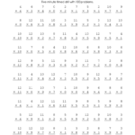 Printable Multiplication Sheets Free Printable
