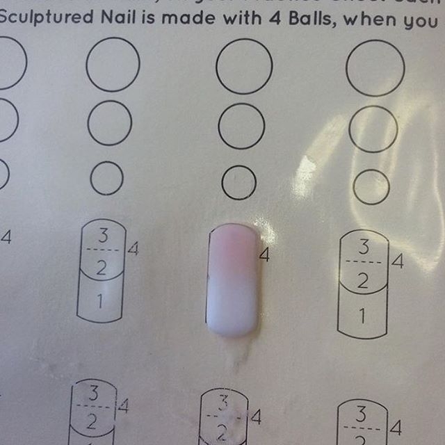 Printable Nail Practice Sheet