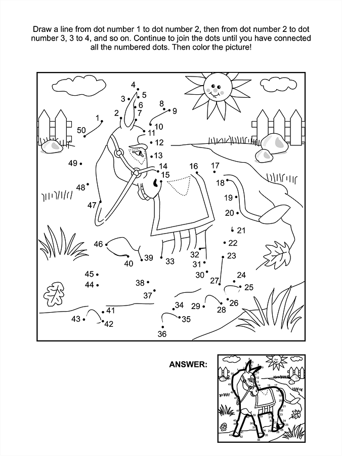 Printable Palm Sunday Activity Sheets