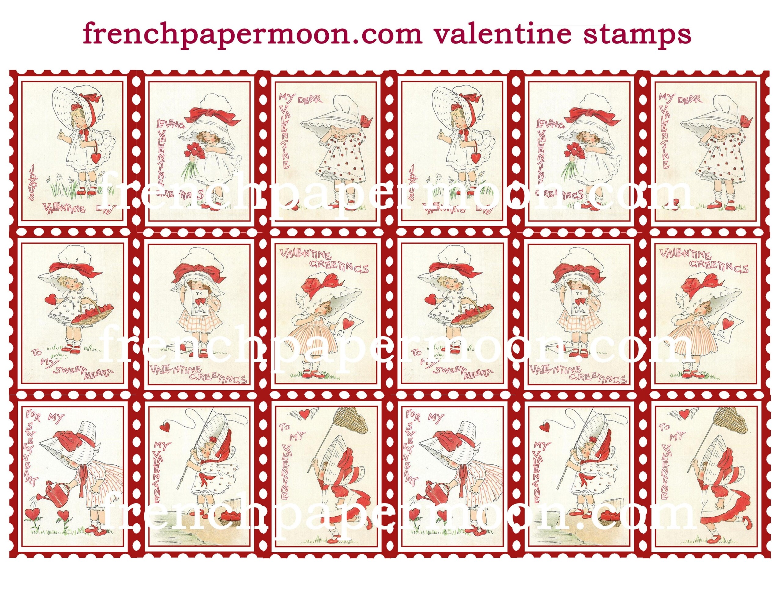 Printable Postage Stamp Sheets Printable Word Searches
