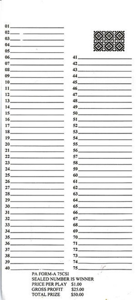 Printable Raffle Sheet Template 1 100 Content Calendar Template