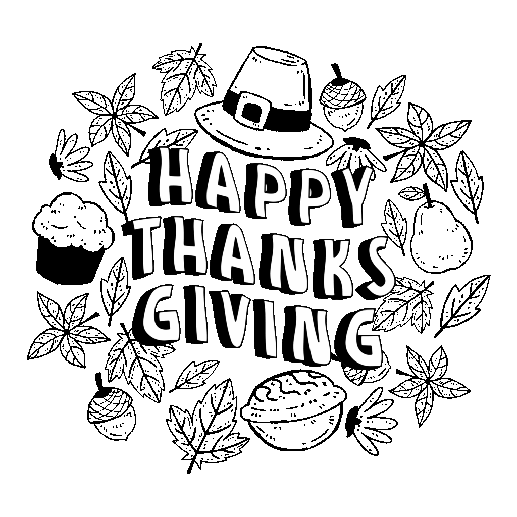 Printable Thanksgiving Coloring