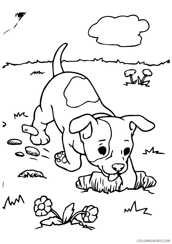 Puppy Coloring Sheets Animal Coloring Pages Printable 2021 3564 
