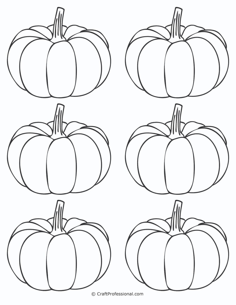 Small Pumpkin Printable