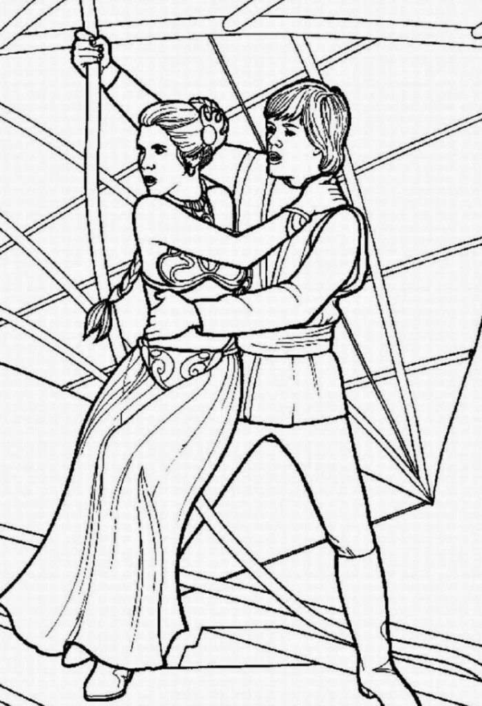 Star Wars Printable Coloring Sheets