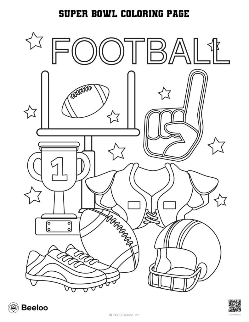 Super Bowl Printable Sheets Image To U