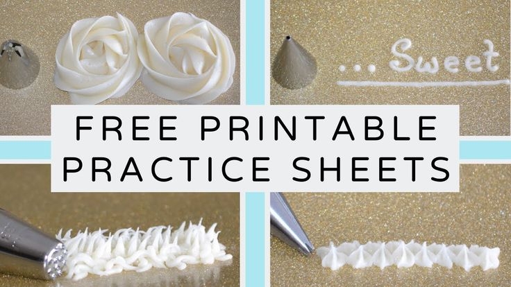 Three Pictures With The Words Free Printable Practice Sheets Next To It