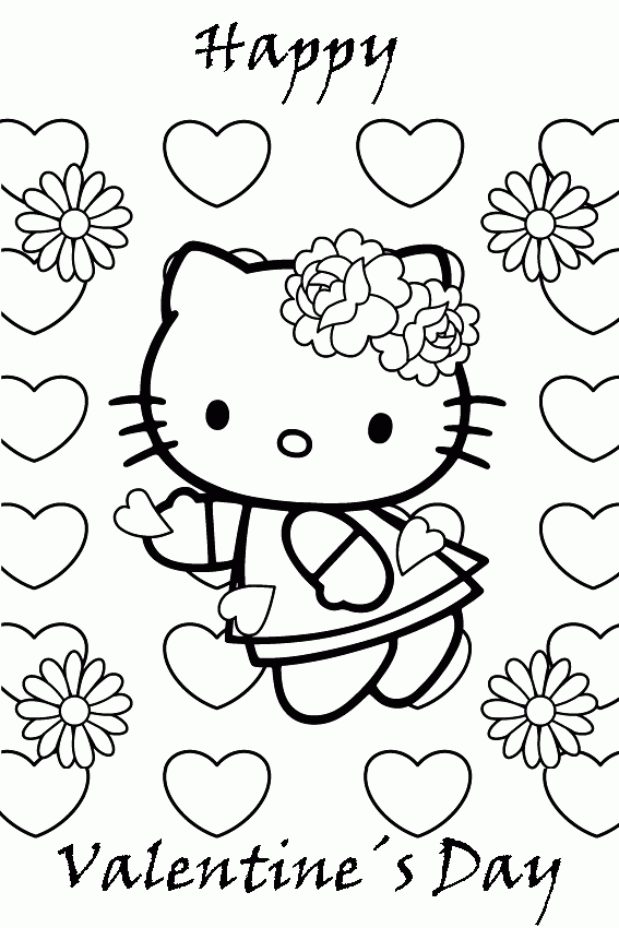 Valentine Coloring Pages Free Printable Coloring Home
