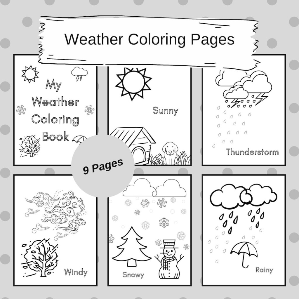 Weather Coloring Pages For Kids Printable Coloring Sh Vrogue co
