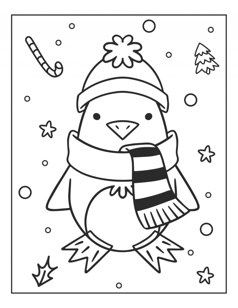 Winter Coloring Pages Printable 25 Images Vrogue co