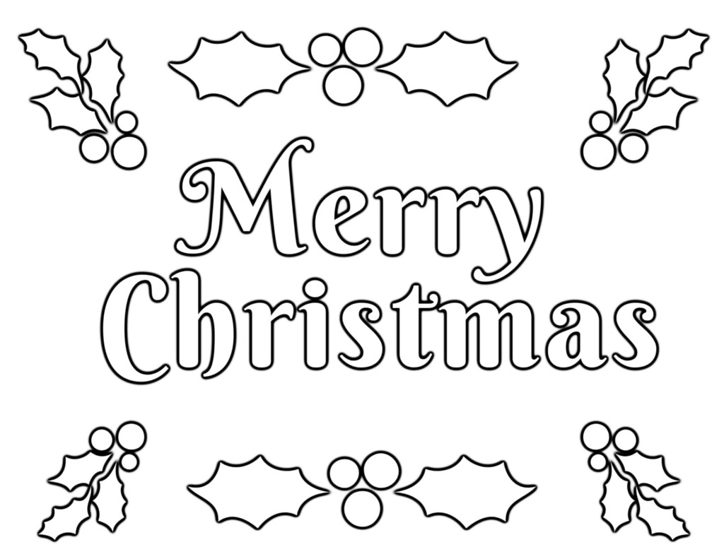 Christmas Coloring Pages For Kids 100 FREE Easy Printable PDF Christmas Coloring Pages For Kids 100 FREE Easy Printable PDF