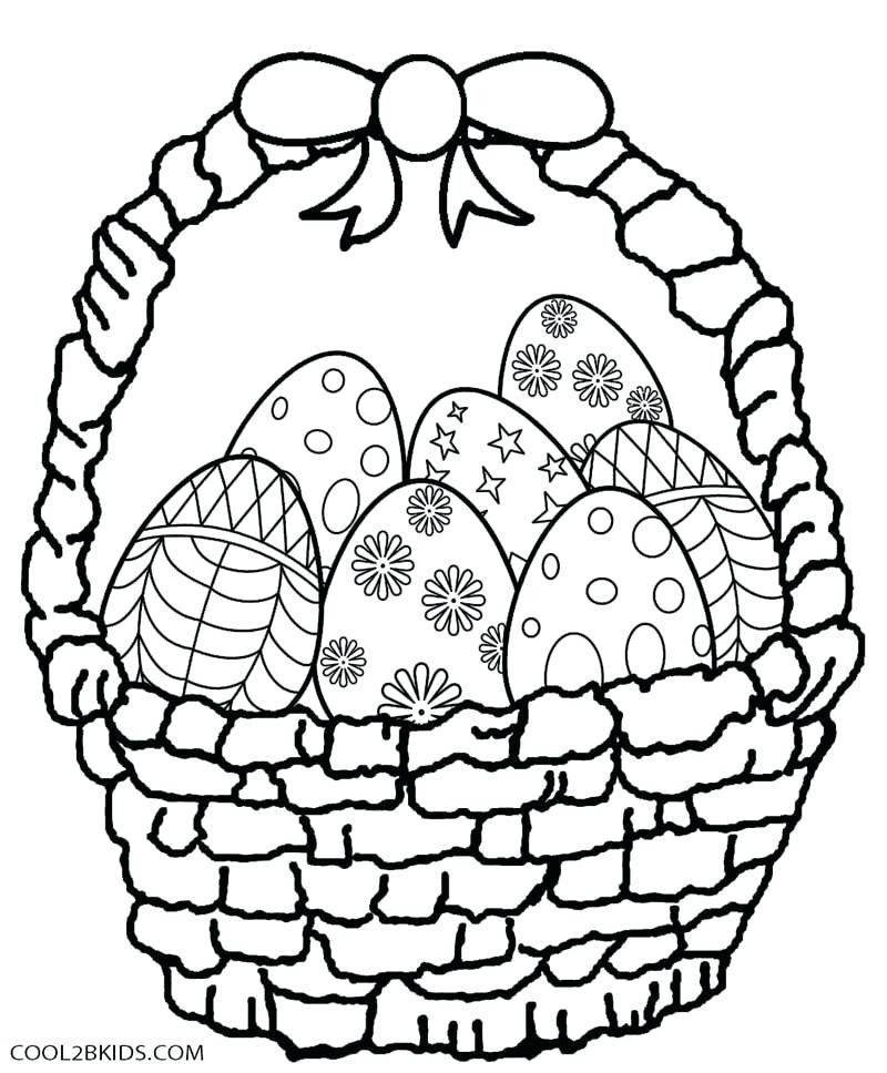 Easter Eggs Colouring Pages To Print At GetColorings Free 