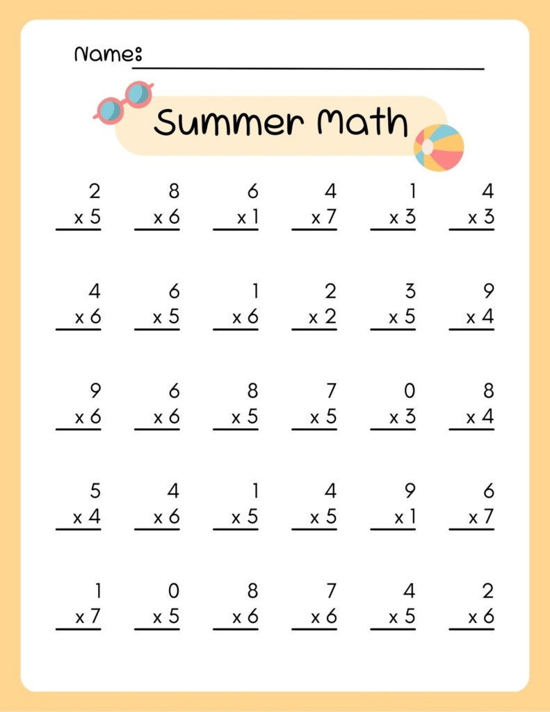 Free 3rd Grade Math Worksheet Templates To Customize Canva Worksheets Library Free 3rd Grade Math Worksheet Templates To Customize Canva Worksheets Library